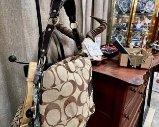 5 Coach purses, wallet