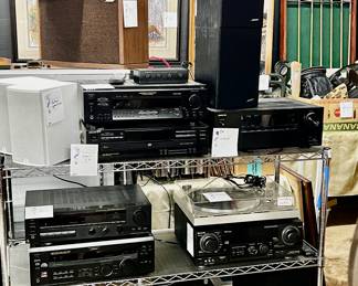 Vintage stereo components