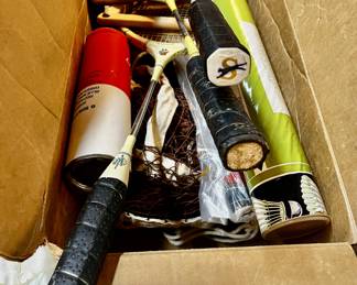 Vintage badminton set