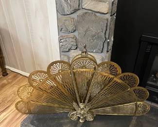 Fire place screen