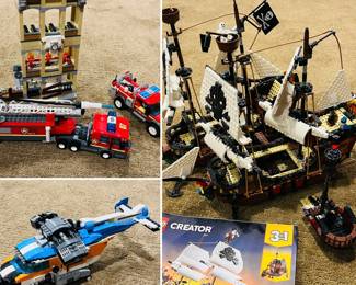 LEGO City Downtown Fire Brigade, set 60216
RETIRED LEGO Creator 3in1 Twin Rotor Helicopter (set 31096)
LEGO Creator 3in1 Pirate Ship (set 31109)