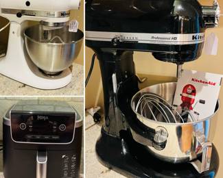 KitchenAid Classic Series 4.5 Quart Tilt-Head Stand Mixer
Ninja Air Fryer Pro
KitchenAid Professional 5 Plus Series Bowl-Lift Stand Mixer