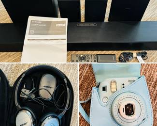 Samsung HW-Q910B 9.1.2ch Soundbar system
Bose QuietComfort 3 QC-3 Acoustic Noise Cancelling Headphones w/ Case & Charger
Fujifilm Instax Mini 9 Instant Camera