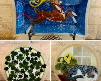 Peggy Karr seasonal plates