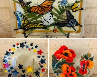 Peggy Karr seasonal plates