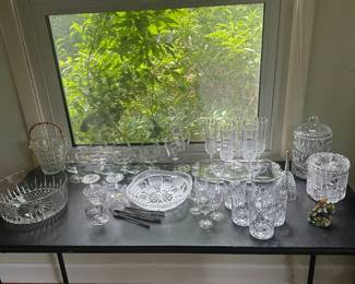 Crystal and cut glass