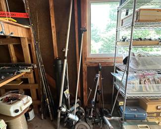 Down riggers and rods
