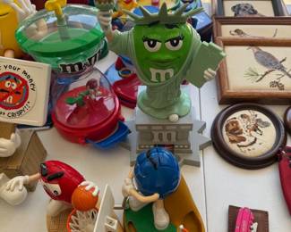 M&M COLLECTABLES FROM M&M STORE IN LAS VEGAS