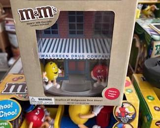 M&M COLLECTABLES FROM M&M STORE IN LAS VEGAS