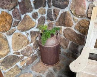 Old Milk Can