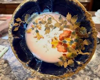 Flow Blue Plate