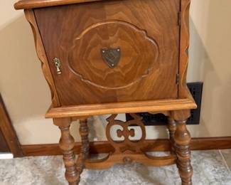 ANTIQUE TELEPHONE CABINET