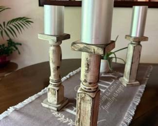 Battery Candles With Stand