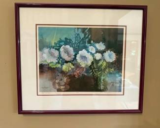 Donna Brigman FLORAL PICTURE LOCAL HUTCHINSON ARTIST