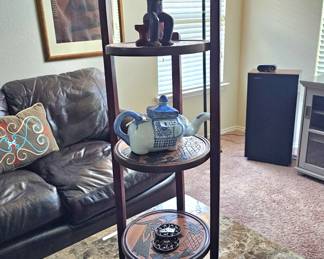 foldable tray stand with goodies