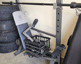 Weight set up