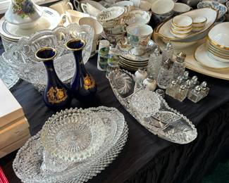 China, Waterford, cut glass and more