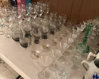 Did I mention that we have glassware?