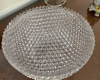 Beautiful cut glass bowl