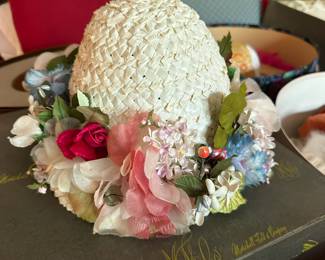 Vintage clothing, shoes, hats, and purses