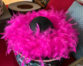Vintage clothing, shoes, hats, and purses