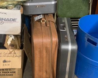 Vintage suitcases
