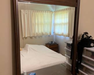 (2) MCM dresser mirrors
