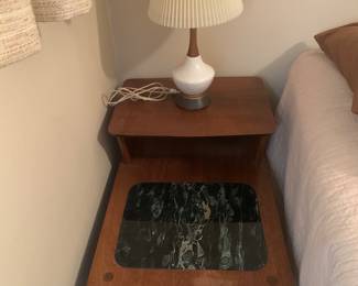 MCM end tables and lamps