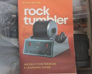 Rock tumbler, new