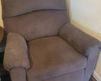 Cloth recliner (minor blemishes)