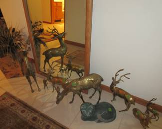 Brass Deer