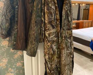 hunting coverall and jacket
