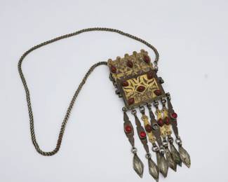 Old Turkmen Pendant- Shippable