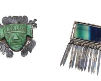 Unique Vintage Silver Pins/ Brooches -Shippable