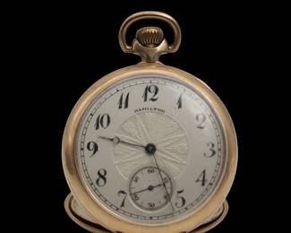 Hamilton Vintage Gold Filled Pocket Watch