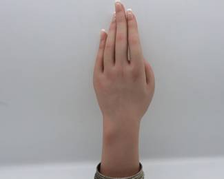 Vintage Silver Bangle Bracelet- Shippable