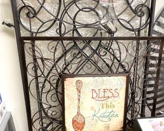 Metal Decor Most Like New