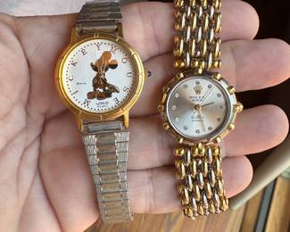 Mickey Mouse and Faux Rolex