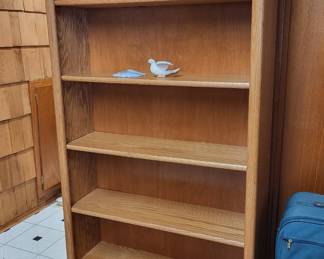 Oak bookshelf