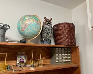 Bicycle horn, globe, owl and more