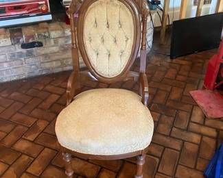 Antique "Gilded Age" chair, great shape