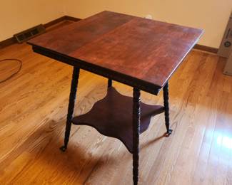 Another lovely side table or parlor table