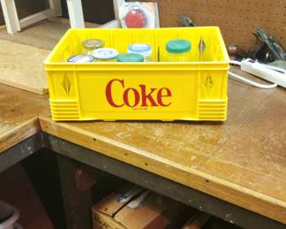 Vintage coke crates