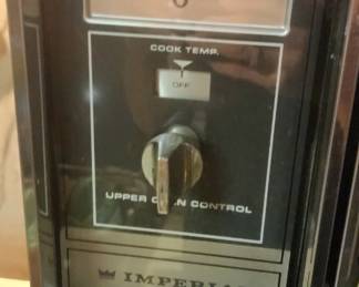 Very vintage Hardwick Imperial gas range and everkleen oven Imperial, in great condition