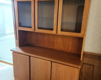 MCM mid century modern teak Danish cabinet