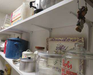 Rare Bobs Jar other Kitchen items
