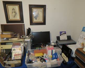 Electric Typewriter, Dell Computer, Printer, 1985 Computer, Misc Office