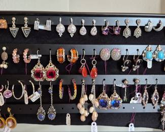 Sterling silver earrings, Michael Valitutti, Ilaria Peru and more
