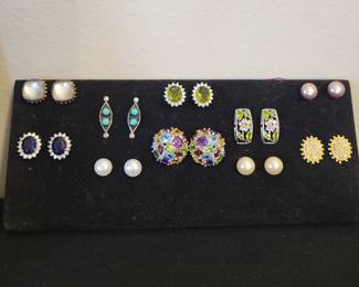 Sterling silver earrings