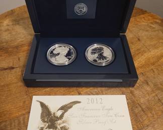 2012 American Eagle SF Silver Proof Set